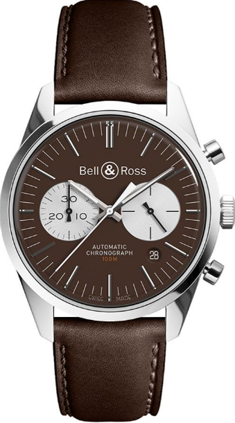 Bell & Ross Vintage BR 126 Chronograph BRG126-BRN-ST/SCR Replica Watch